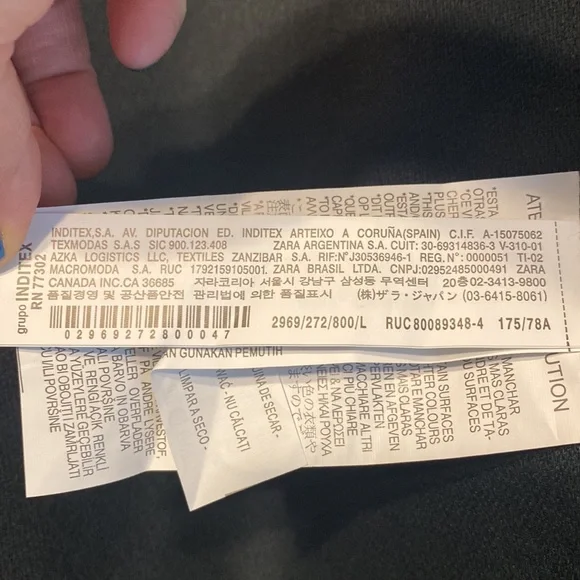 Beautiful black mini Zara women skirt - Picture 11 of 16